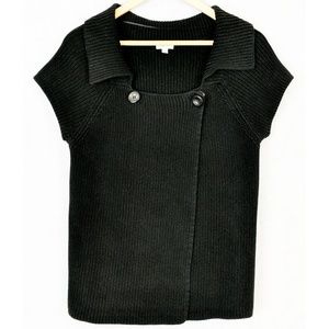 Semantiks Women's Short Sleeve Cardigan Size L